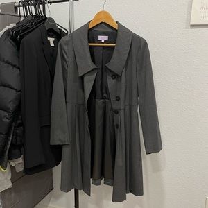 Lacey Parker Gray Coat